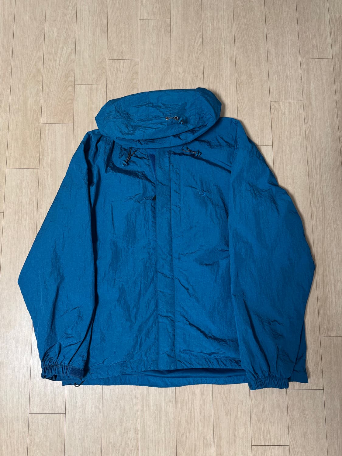 트래블 고프 후드 윈드 브레이커 사파이어 블루 상품이미지1