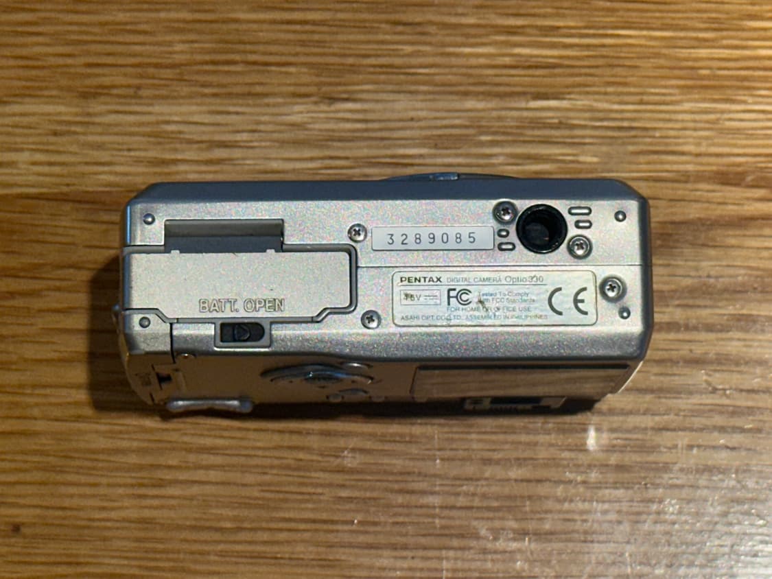 작례 O) 펜탁스 옵티오 330 Pentax Optio 빈티지 디카 상품이미지5