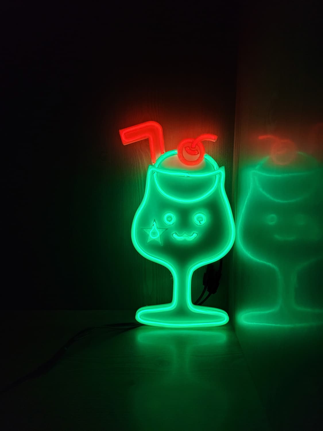 메론소다 스마일 네온사인 led 램프 무드등 조명 상품이미지4