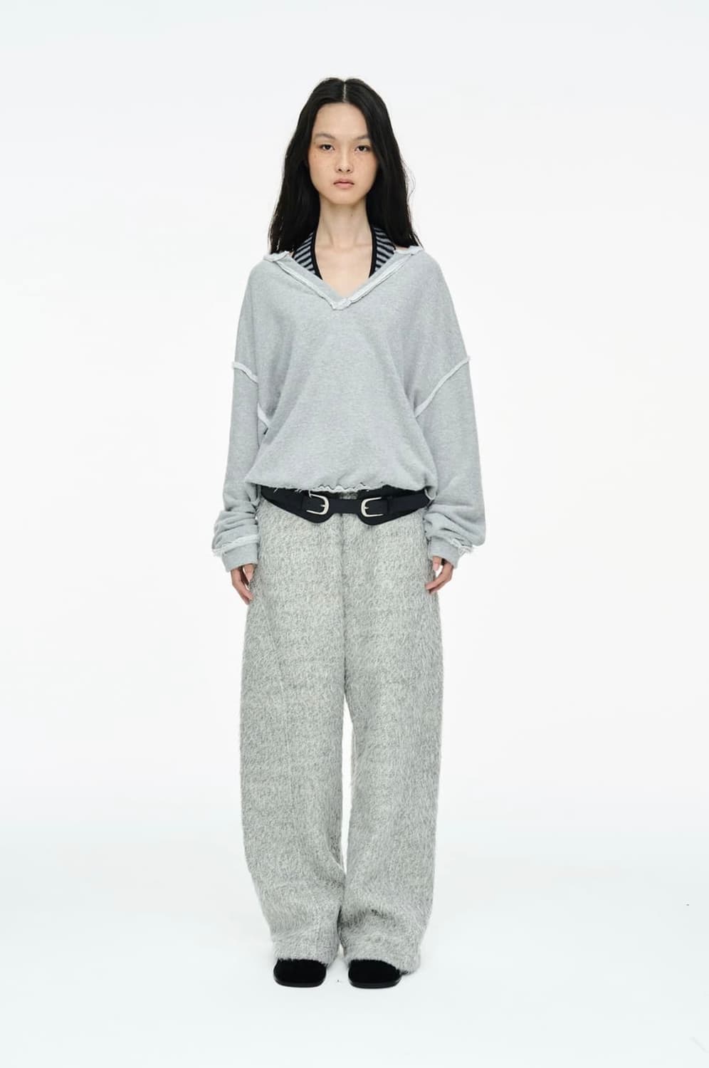 세릭 헤어리 와이드팬츠 구합니다 상품이미지1