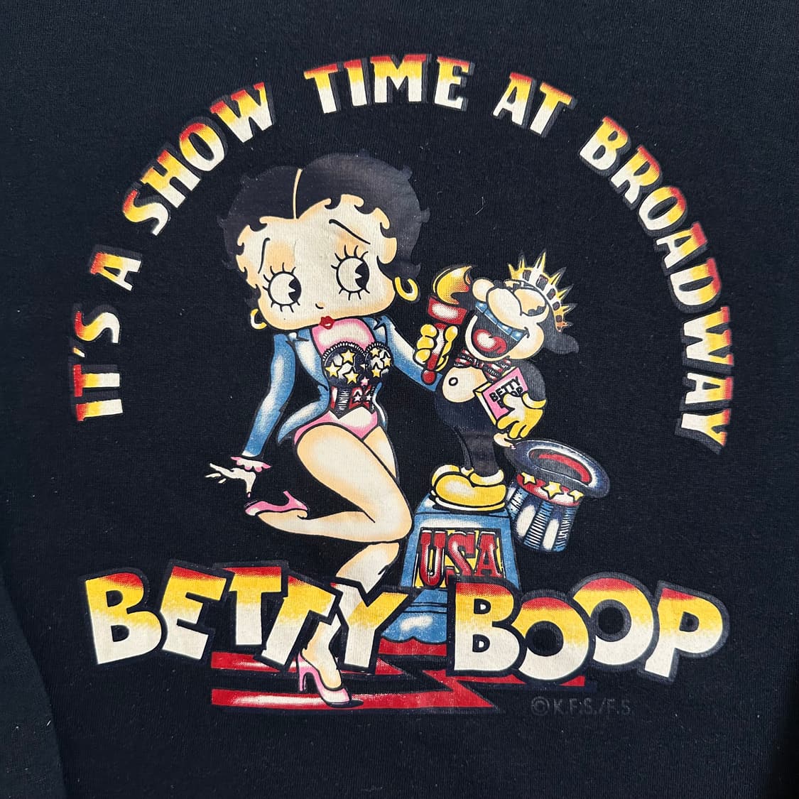베티붑(​Betty Boop) 맨투맨 상품이미지2