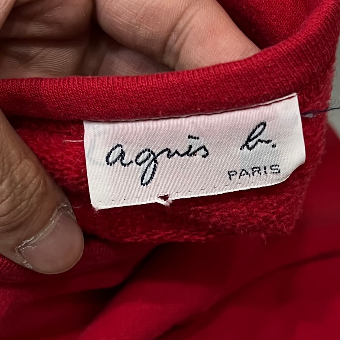  아네스베 로고 버튼 가디건 y16356 상품이미지5