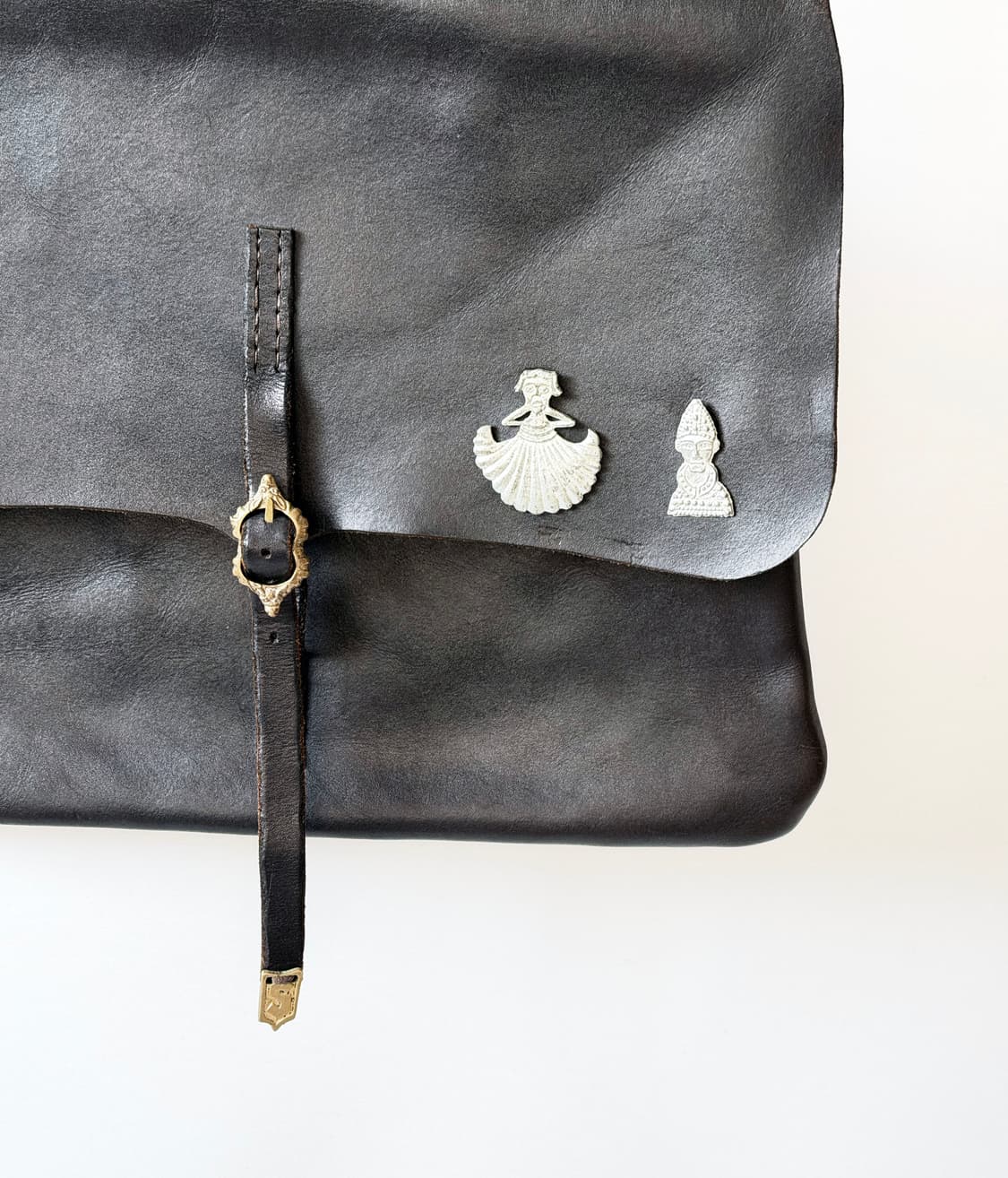 말가죽 사첼백 메신저백 상품이미지2