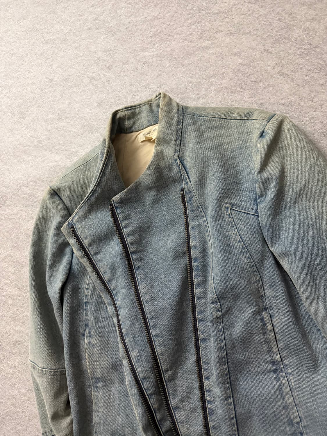 헬무트랭 비대칭 데님라이더자켓  상품이미지5