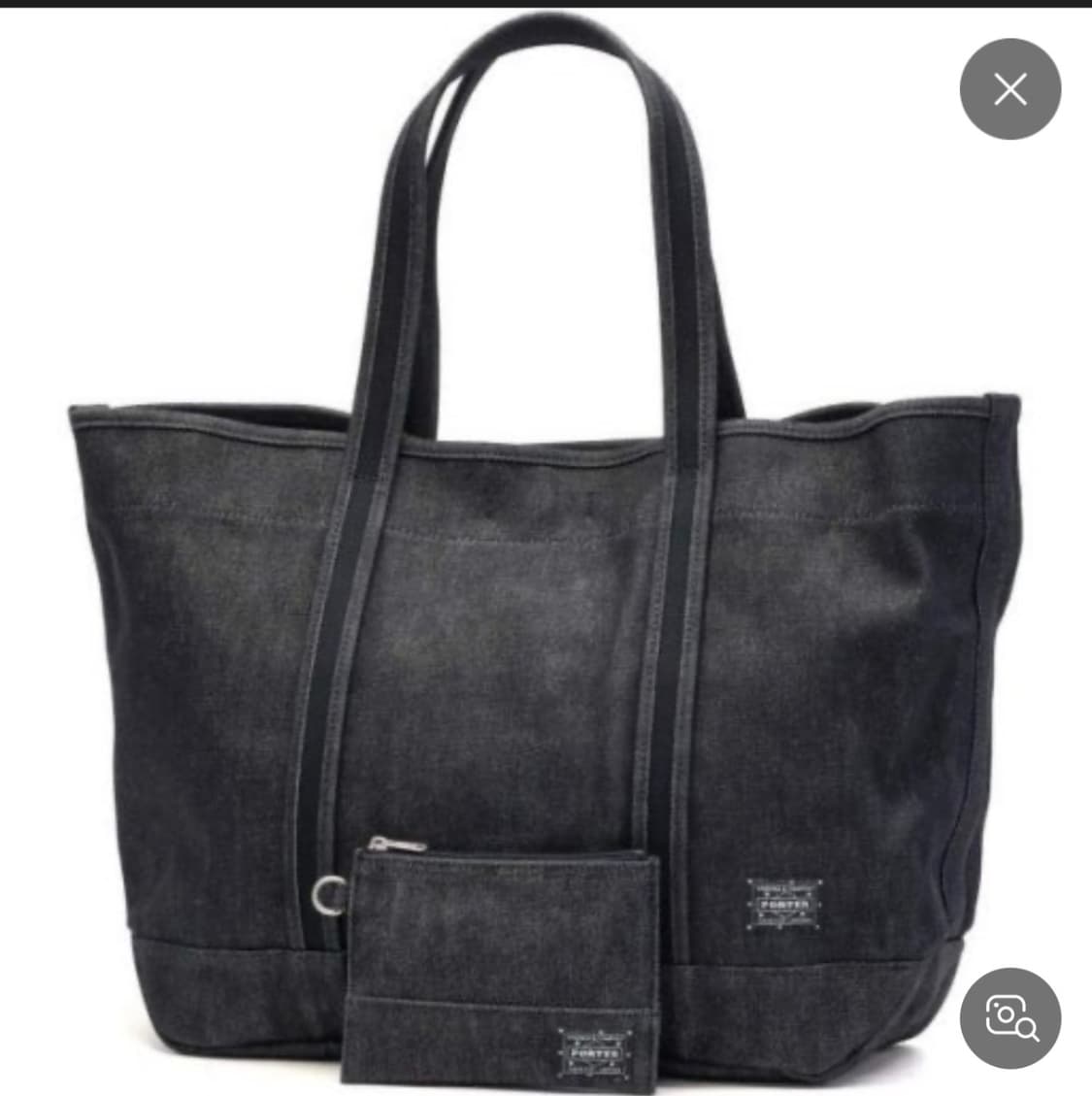 포터 데님 토트백 상품이미지6