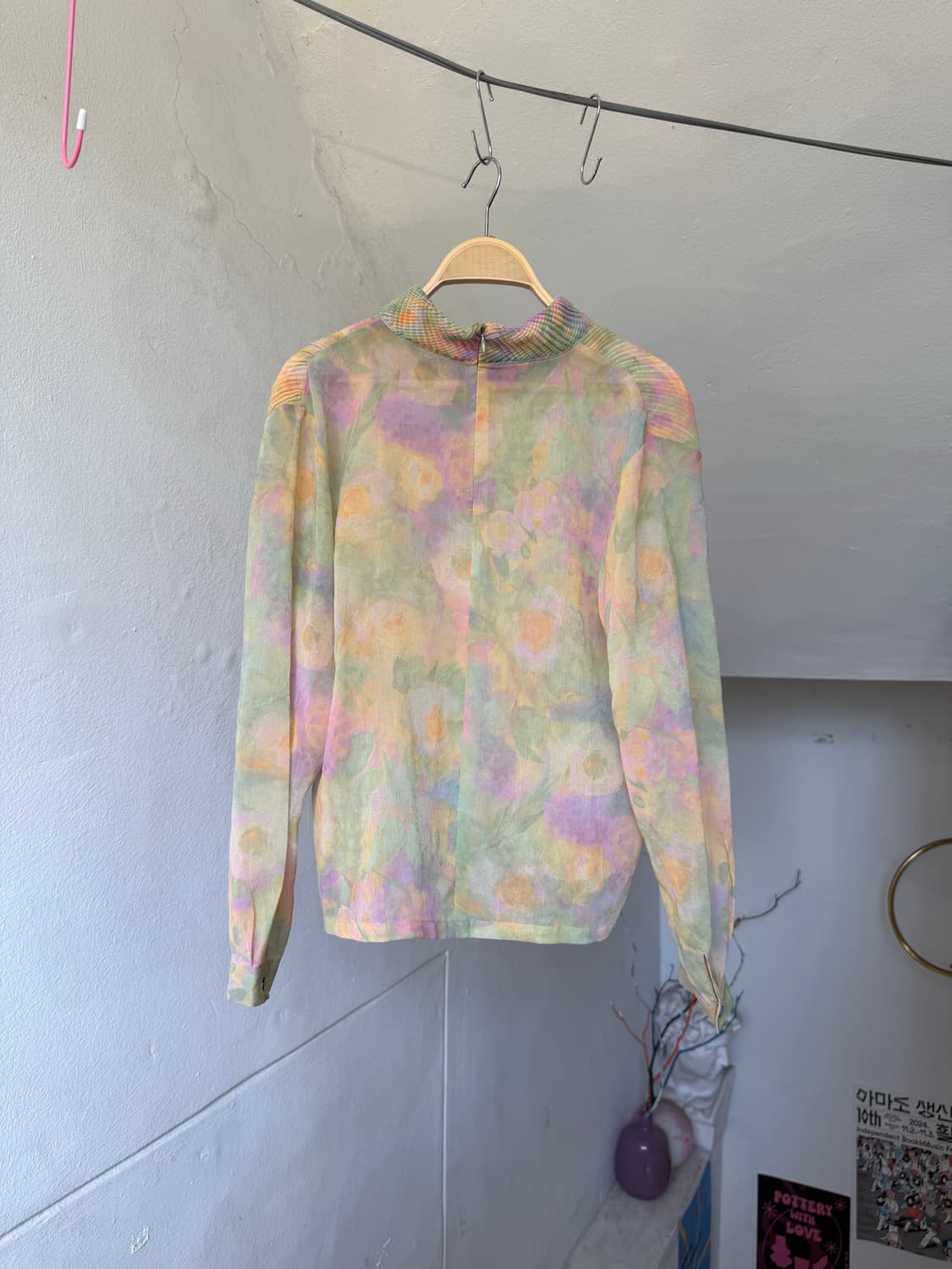 페어리 에스닉 플리츠 블라우스 상품이미지5