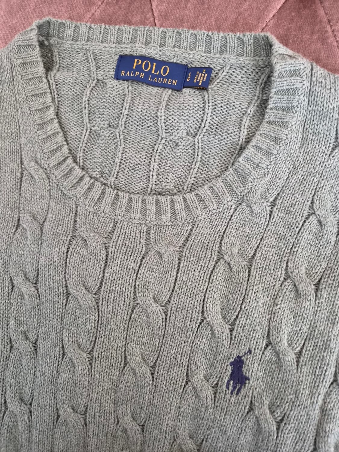  폴로랄프로렌 남성 케이블라운드니트

 상품이미지4