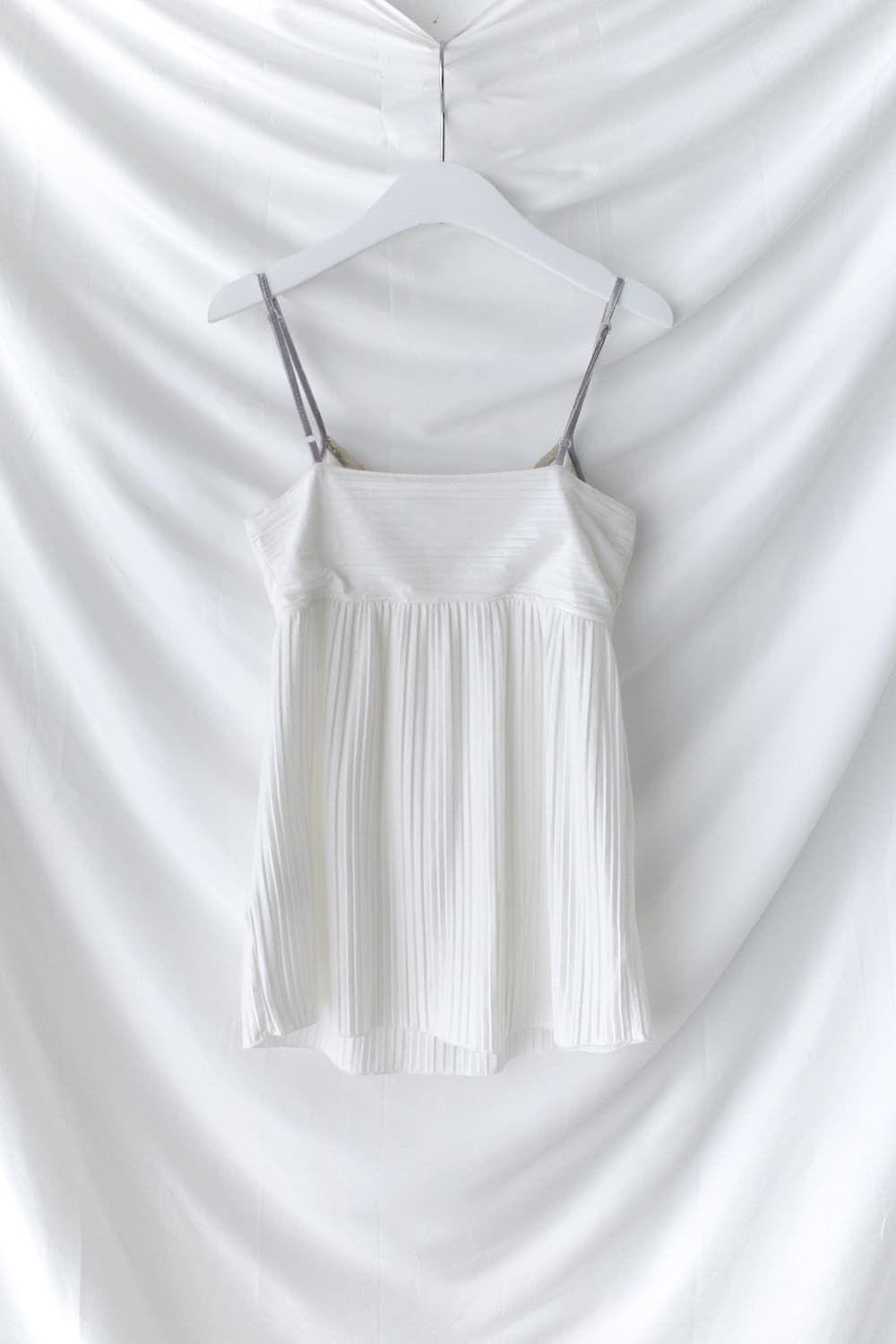 lace pleats sleeveless 상품이미지2