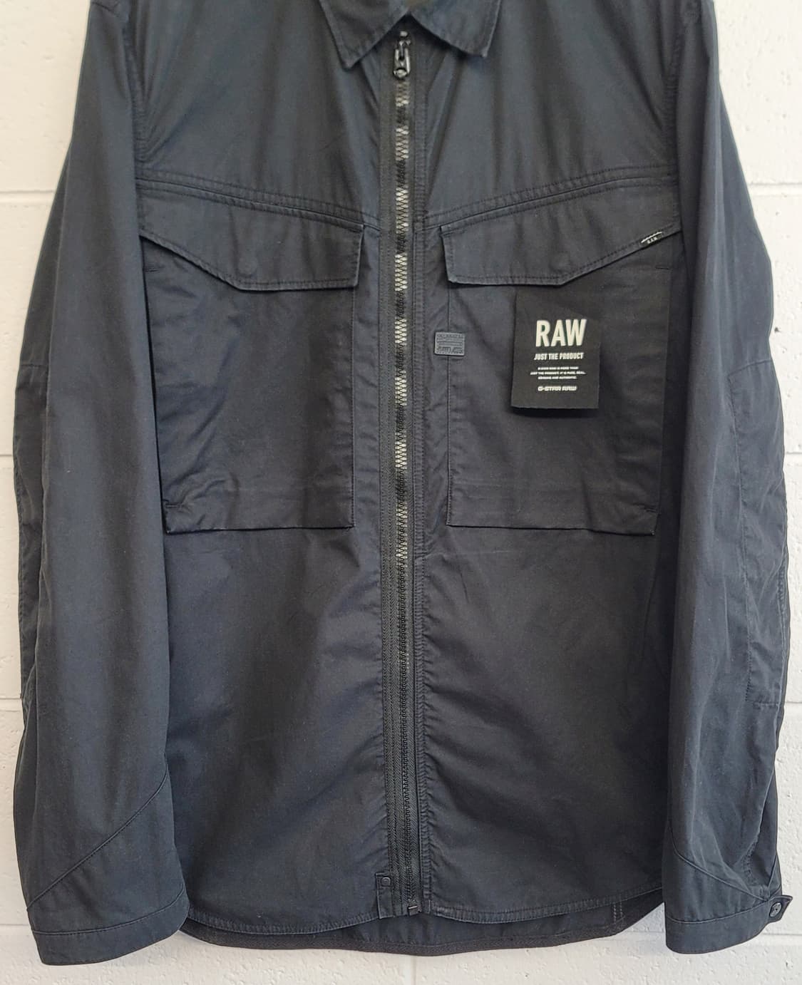 G-STAR RAW(지스타) 오버핏 밀리터리 집업 셔츠형자켓(셔켓) 판매 상품이미지5