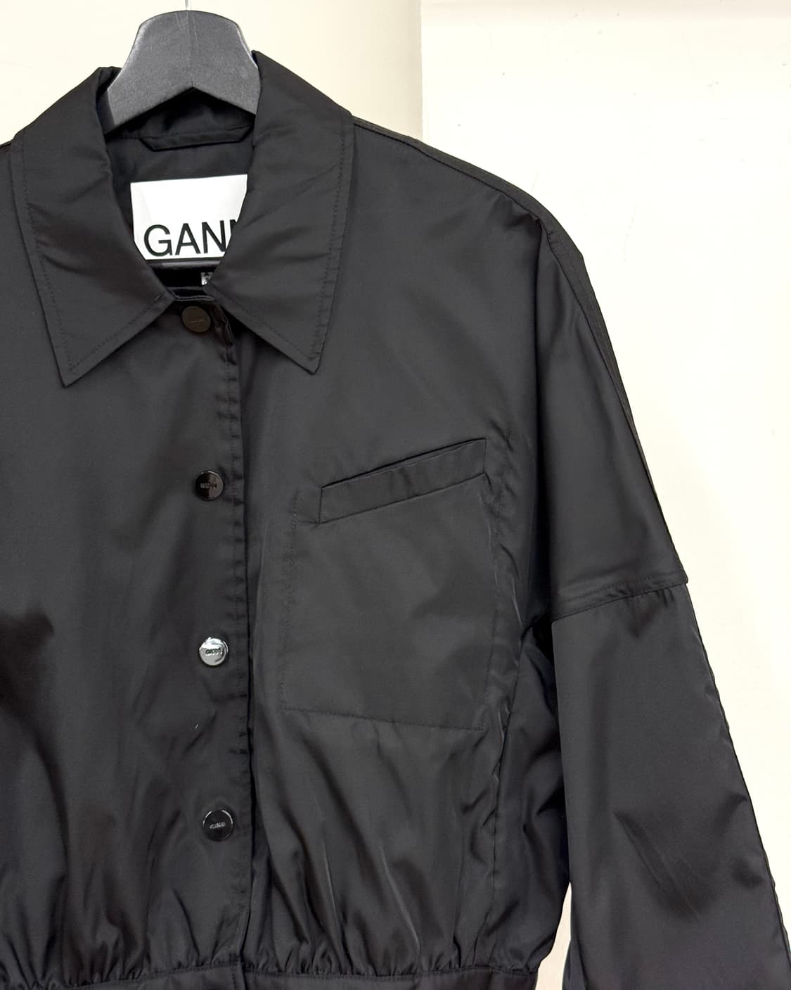 가니 블랙 두체스 가니 나일론 자켓 상품이미지4
