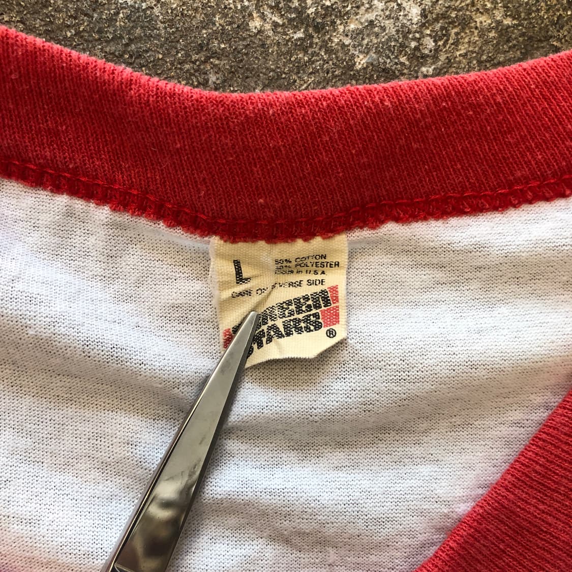 70s~90s Ringer T-shirt-L 상품이미지3