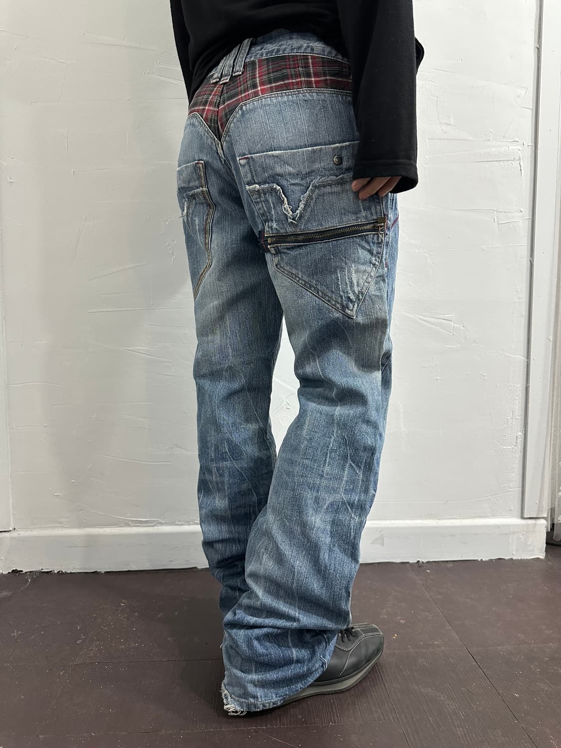 oilcake to graceful to heave denim pants 상품이미지3
