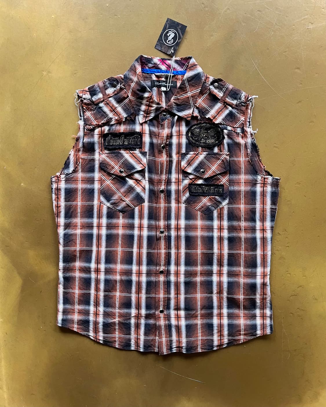 90-00s Armée Française Sleeveless Shirt 상품이미지3