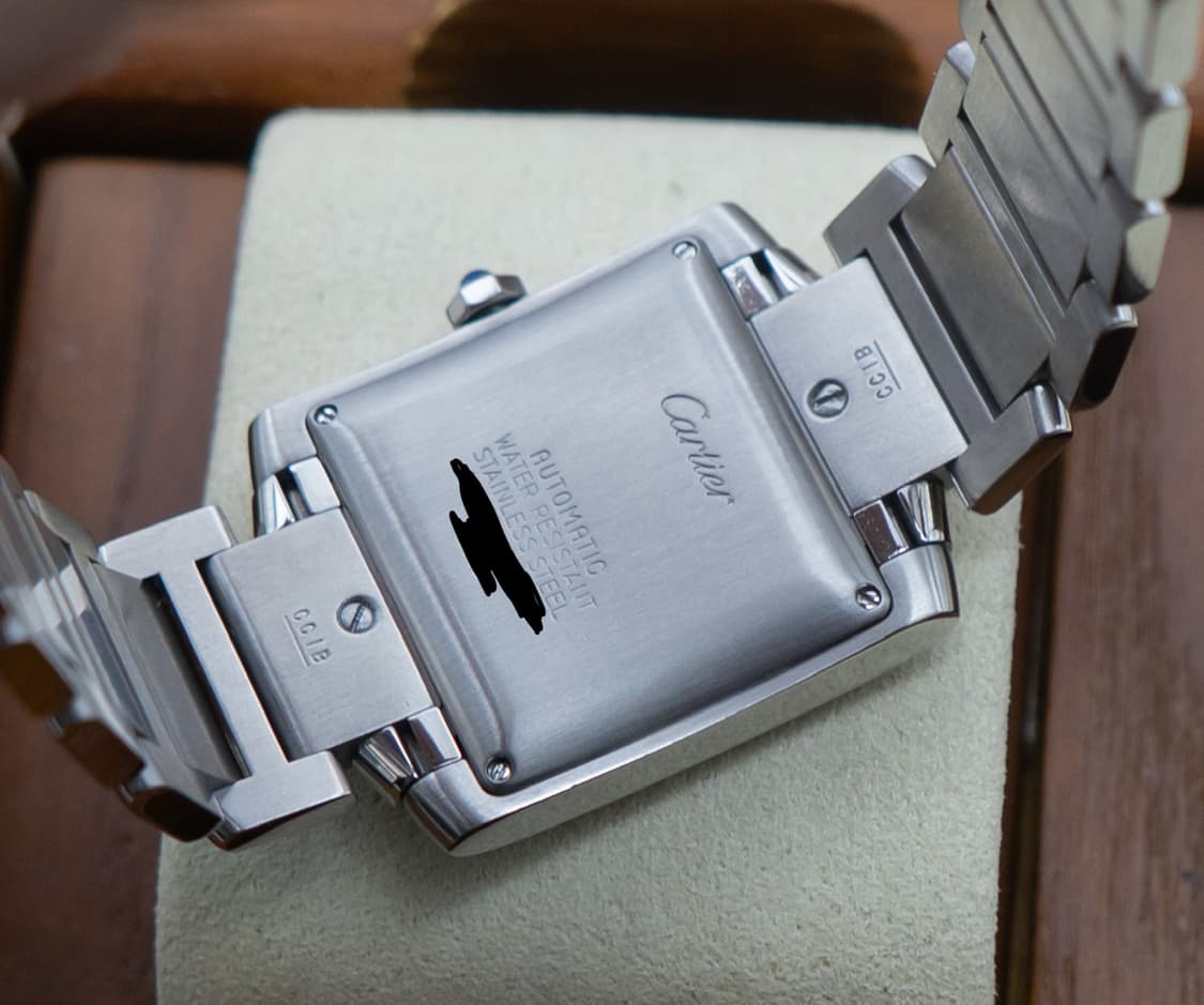 까르띠에 탱크 프랑세즈 L 오토매틱 시계 상품이미지2