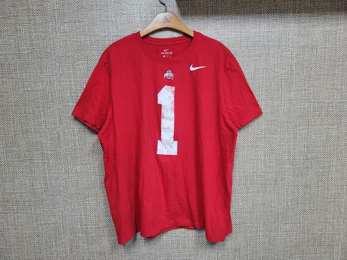 XXL 110사이즈 나이키 빈티지 반팔티셔츠 NCAA 상품이미지1