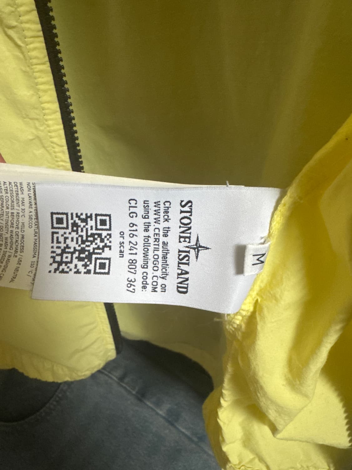 스톤아일랜드 옐로우 아우터 상품이미지3