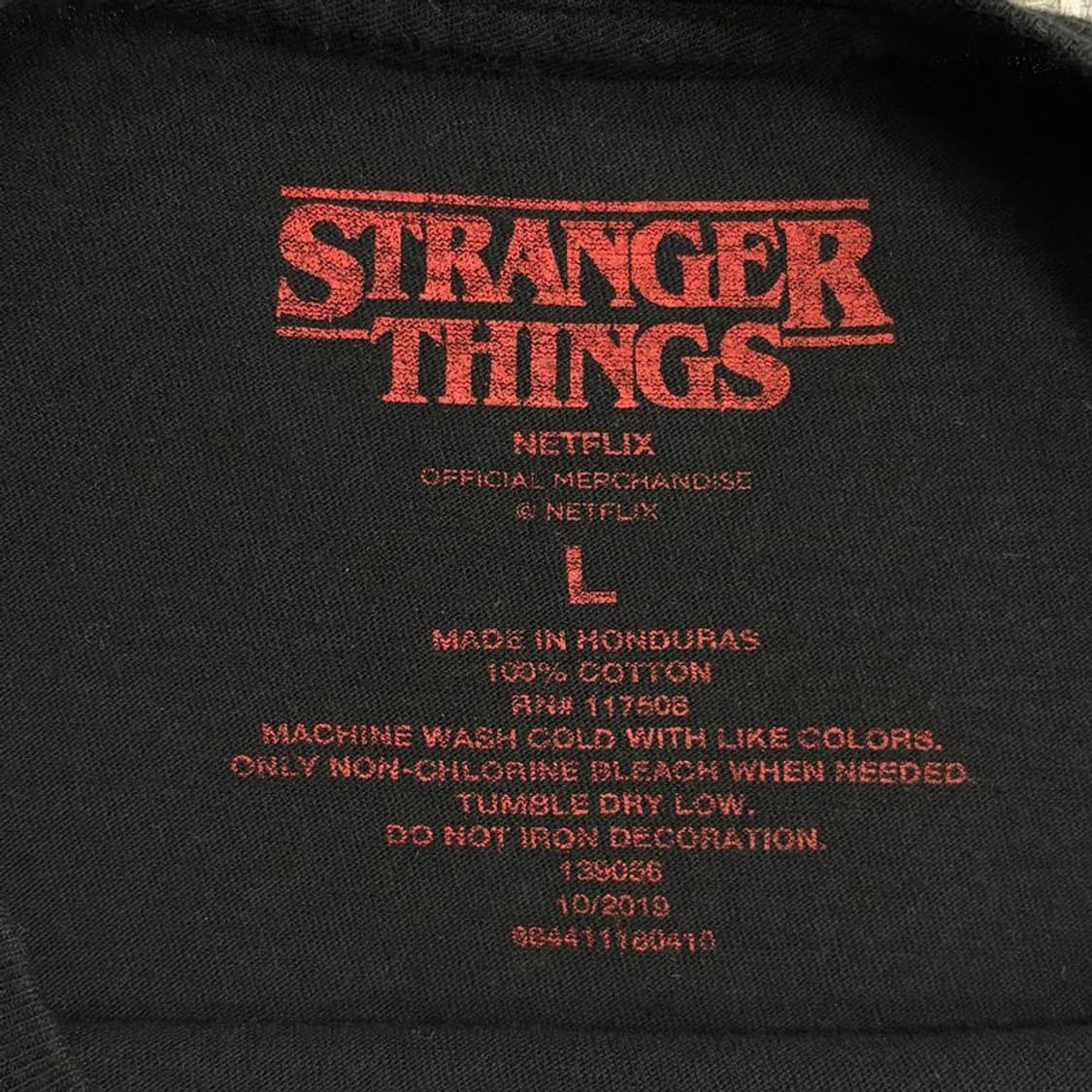 Stranger Things 그래픽 티셔츠 v4320 상품이미지5