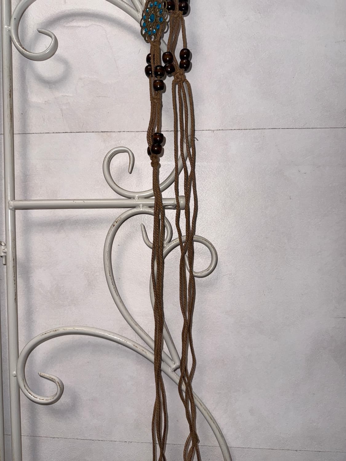 Ethnic emerald cubic flower strap belt 상품이미지7