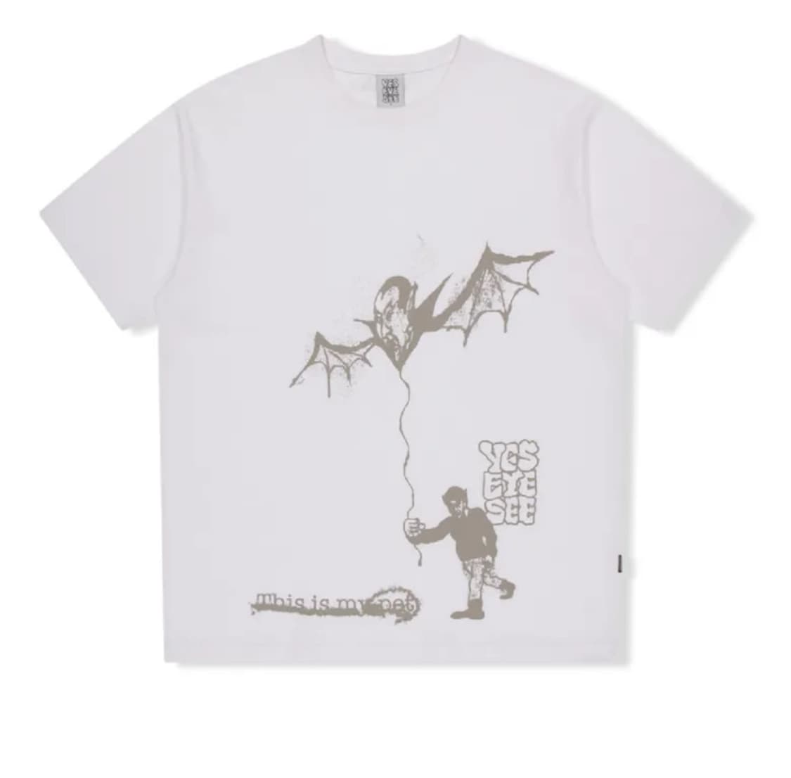 PJW Devil Pet Tee White yeseyesee 예스아이씨 상품이미지1