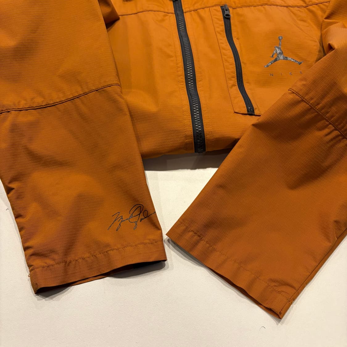 [L] 조던 점프맨 포켓 오렌지색 바람막이 자켓 D110 상품이미지6