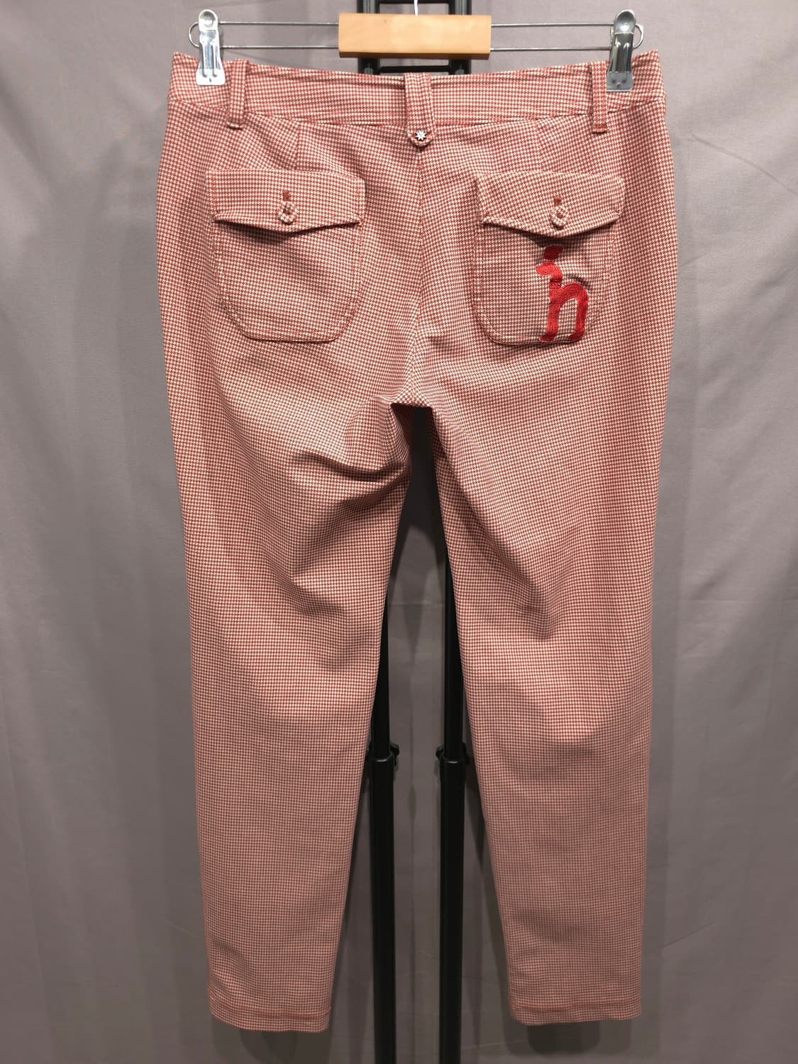 헤지스 골프 여성 하운드투스 체크 바지 28 상품이미지3