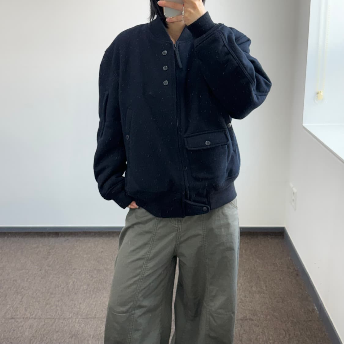 Uniqlo Engineered Garments 유니클로 네이비 자켓 상품이미지1