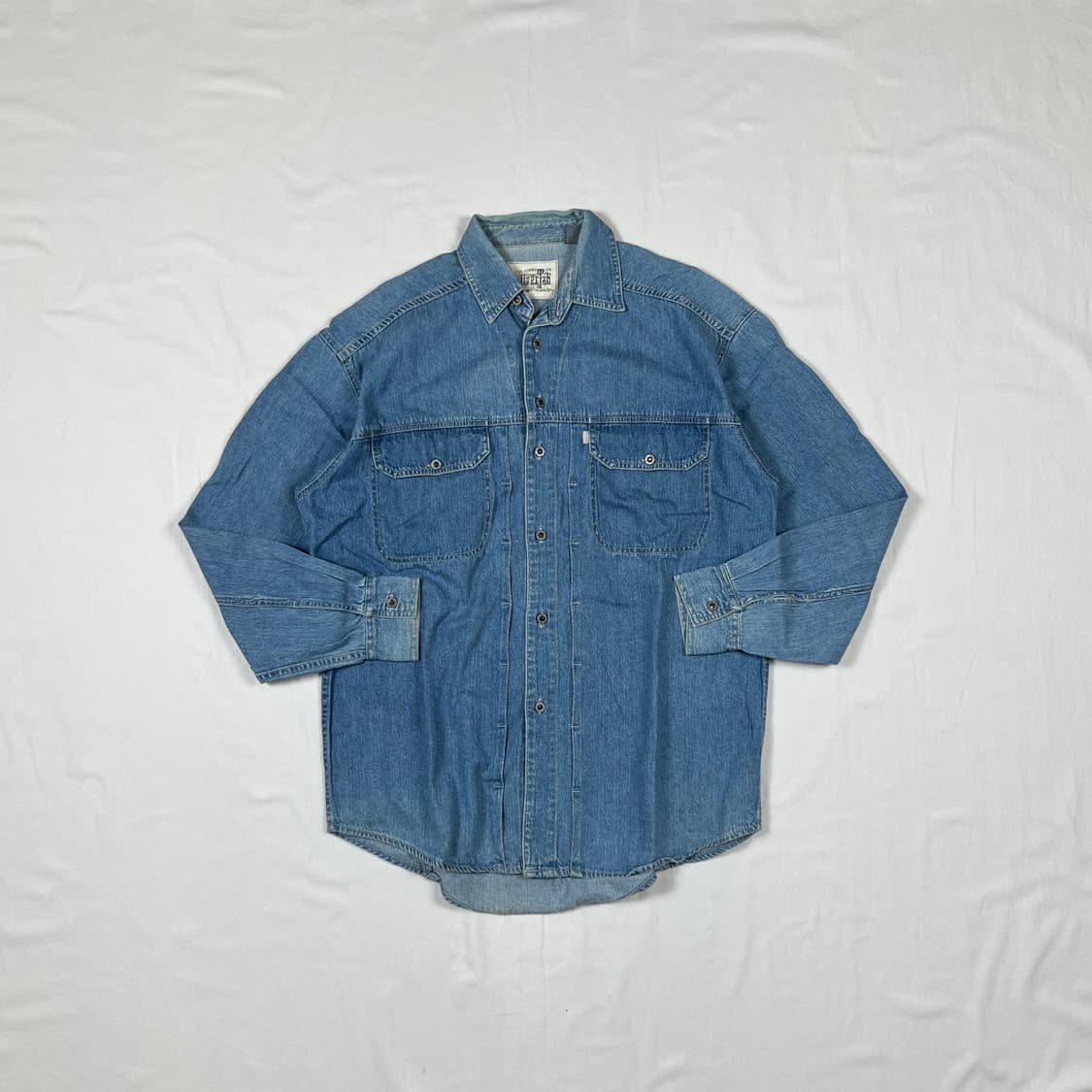 90‘s 리바이스 levis 실버탭 포켓 데님셔츠 남방 상품이미지1