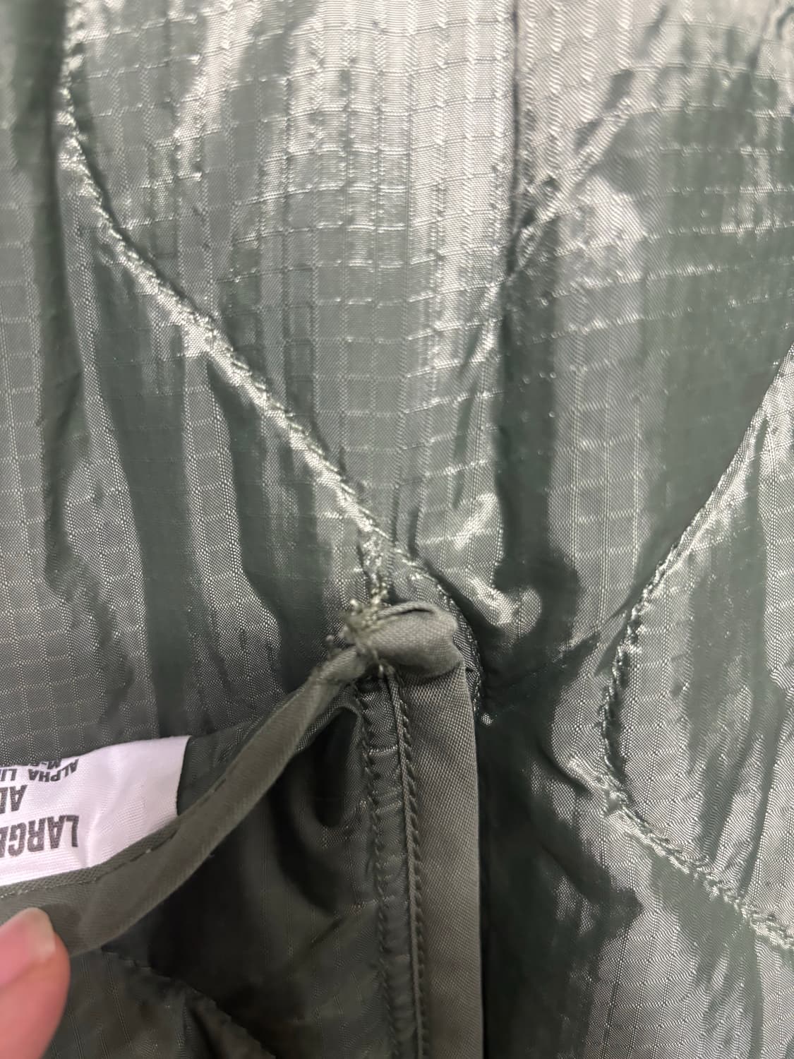 [L]꼼데가르송 CDG 알파 퀄팅자켓 상품이미지3