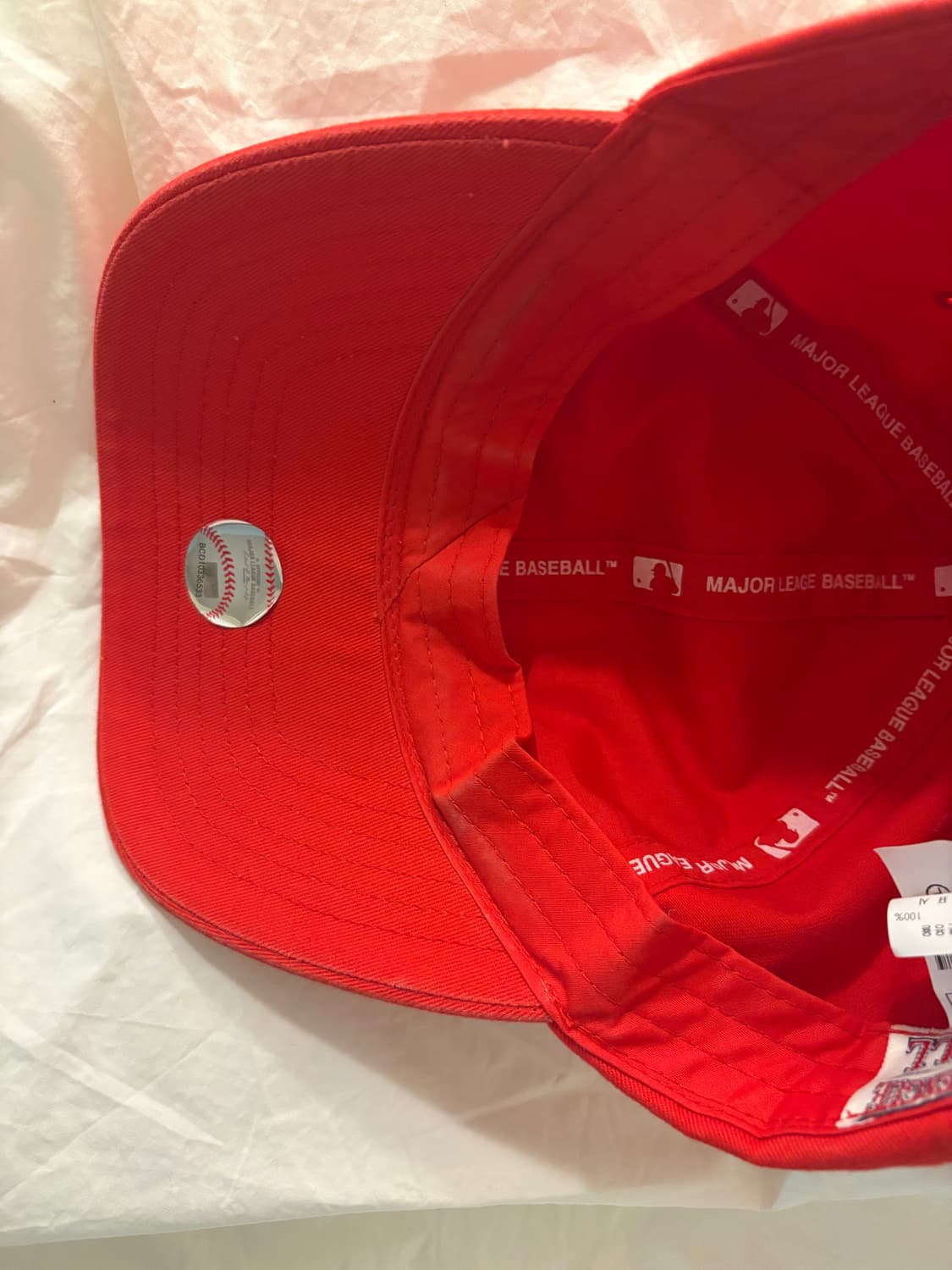 뉴에라 볼캡 레드 상품이미지3