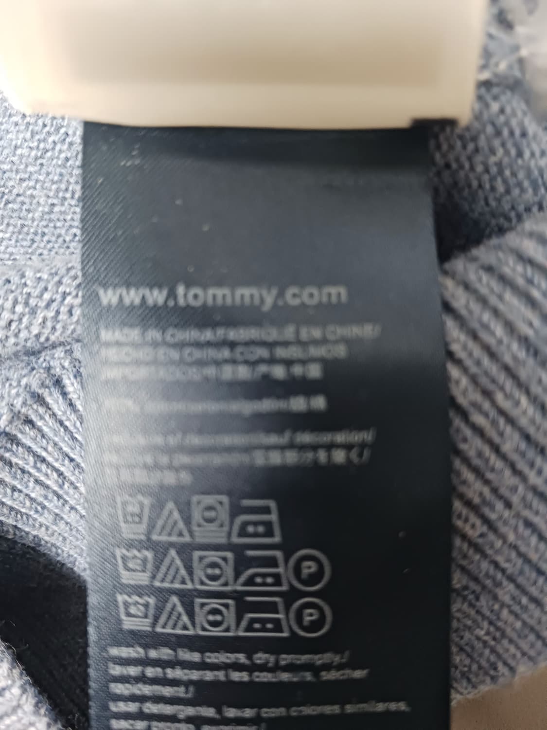 [XL] 타미힐피거 하프집업 니트 스웨터 상품이미지9