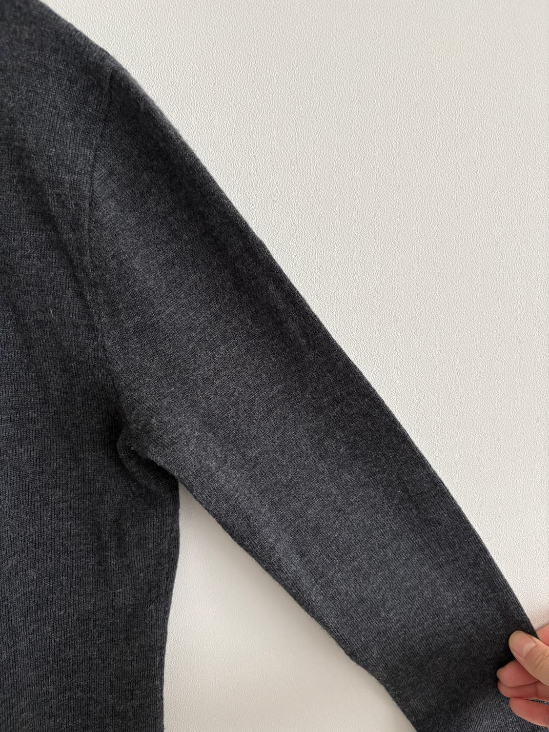 폴로 랄프로렌 여성 메리노 울 V넥 니트 M 상품이미지5