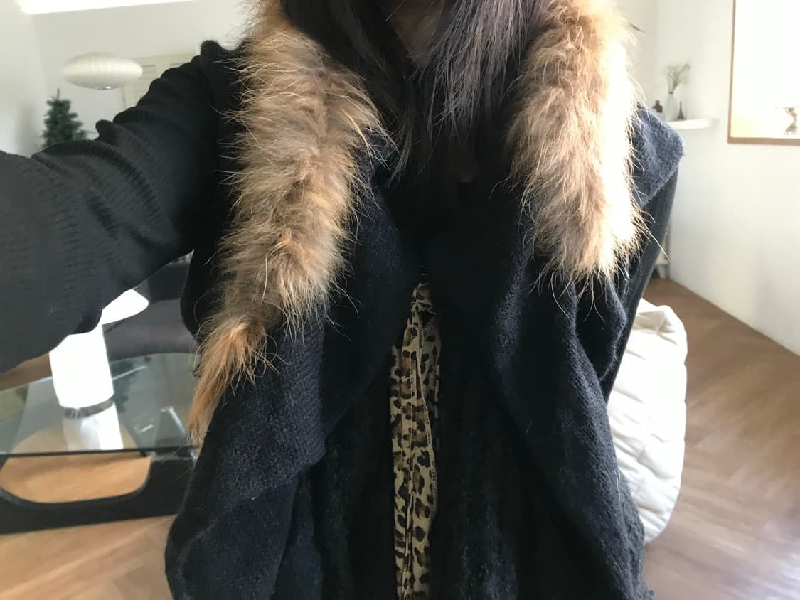 vintage fur vest 상품이미지6