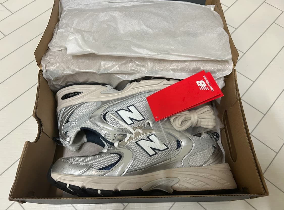 (새제품) 뉴발란스 530 스틸그레이  상품이미지1