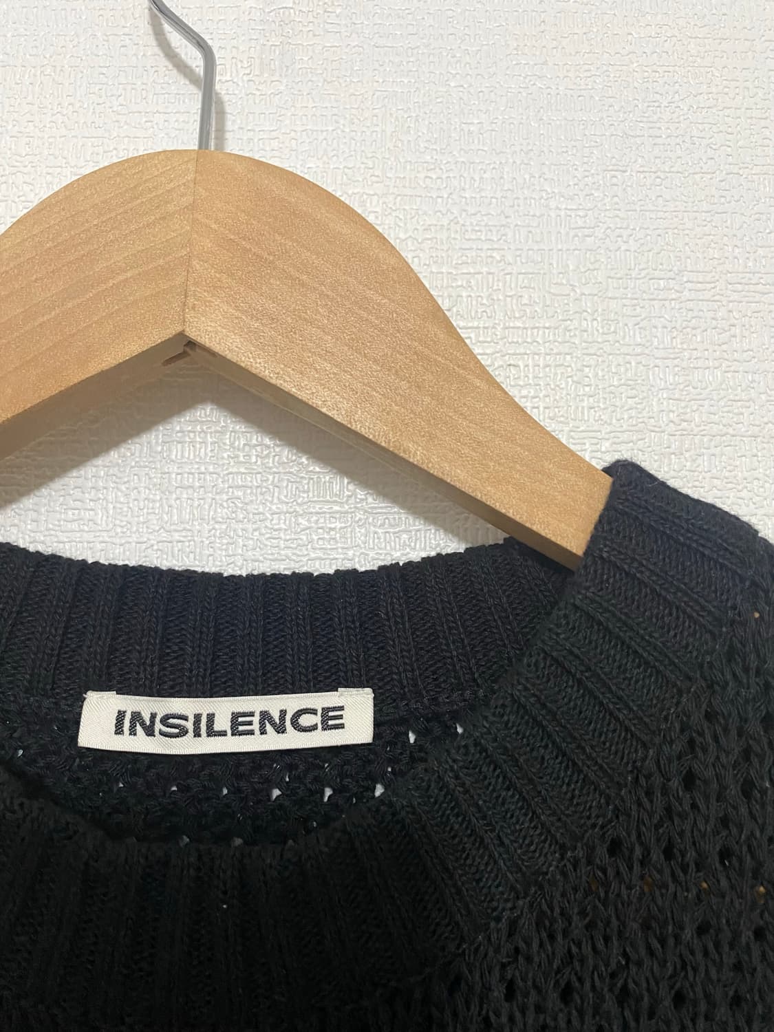 인사일런스 반팔 니트 상품이미지2