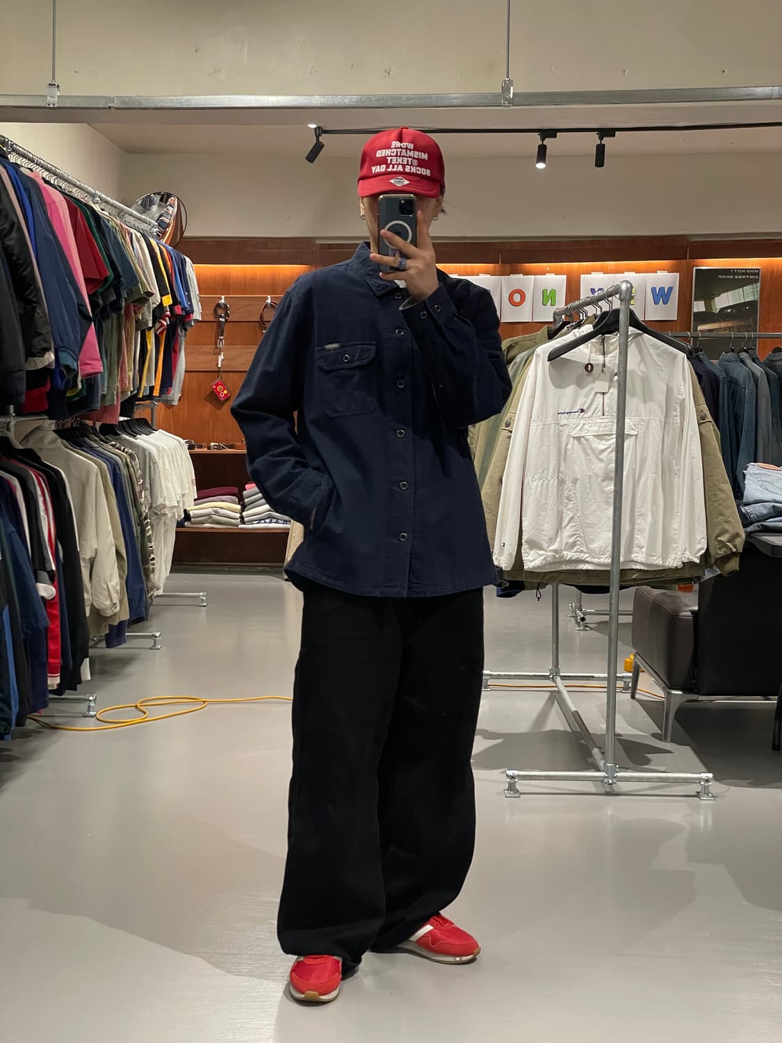 에디바우어 와플 셔츠 자켓 상품이미지2