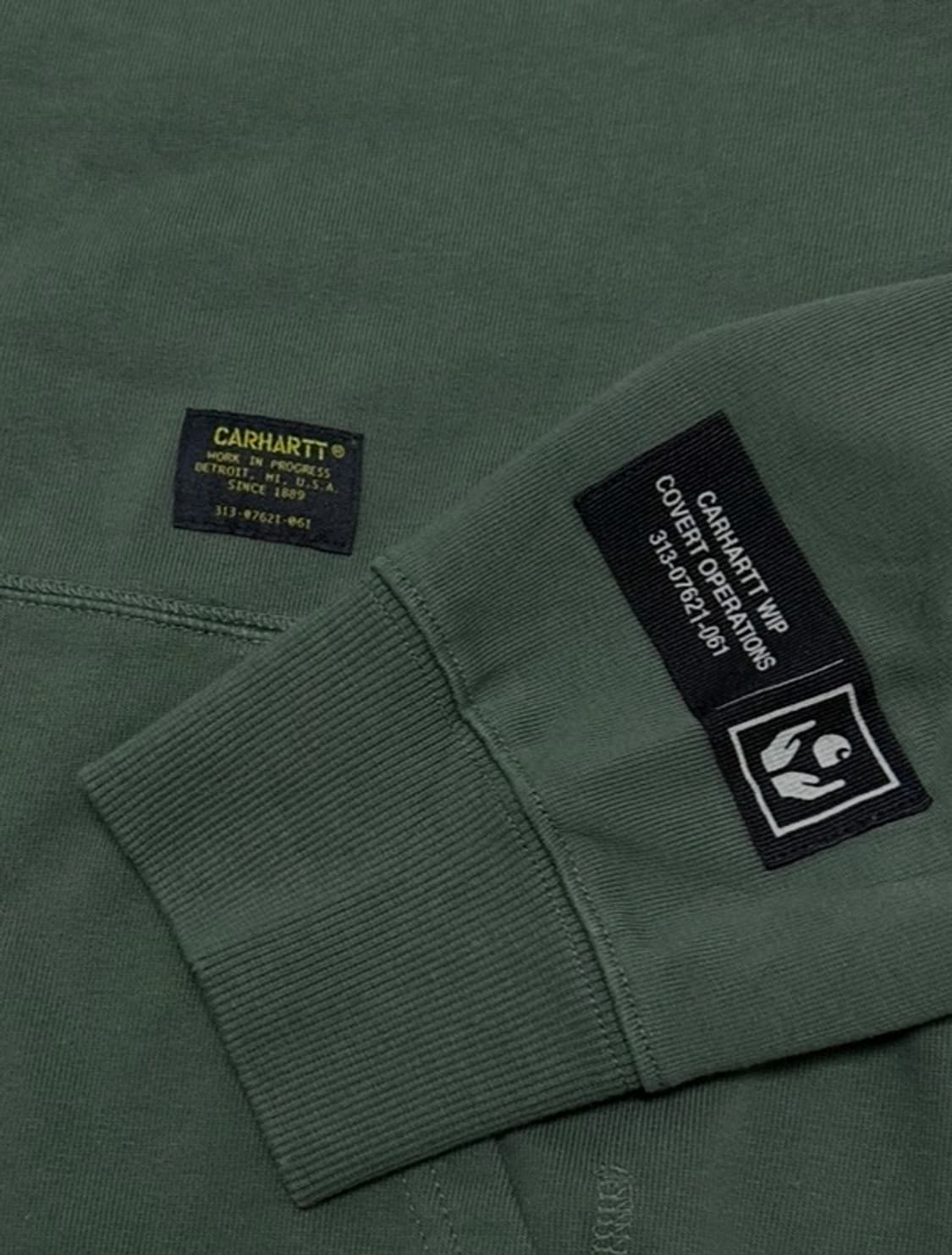 칼하트 WIP 다크그린 후드티 상품이미지3