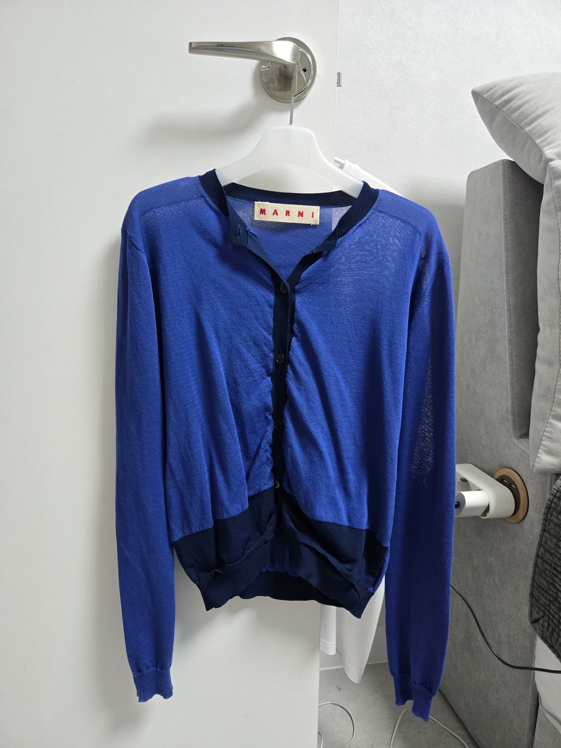 마르니 marni  칼라블록 가디건 38 상품이미지1