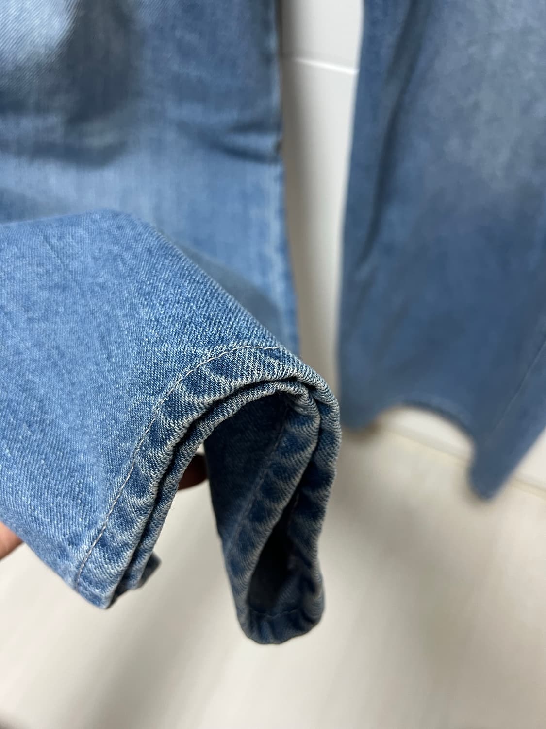 폴리테루 퍼티그 데님 라이트블루 2 상품이미지3