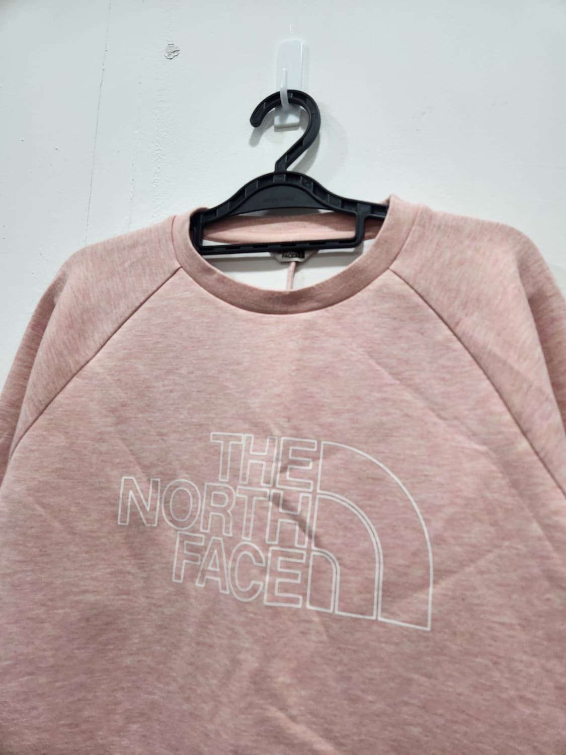 노스페이스 핑크 맨투맨 티셔츠 남성 95사이즈 상품이미지2
