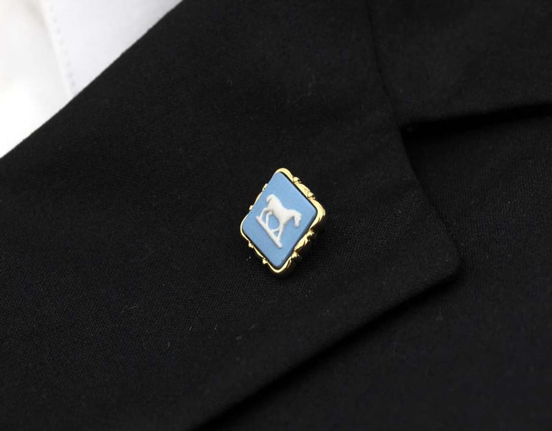 웨지우드 A+등급 남자 명품 뱃지 포인트 핀 제스퍼 상품이미지6