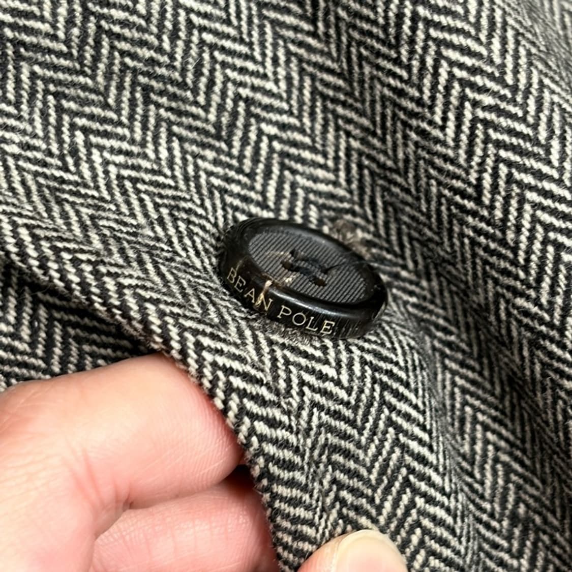 BEANPOLE 헤링본 모직 자켓 105 상품이미지4