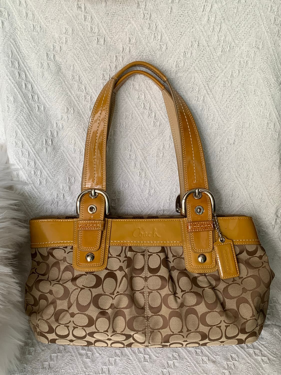 🧡 Coach 머스타드 컬러 숄더 백 13742 상품이미지1