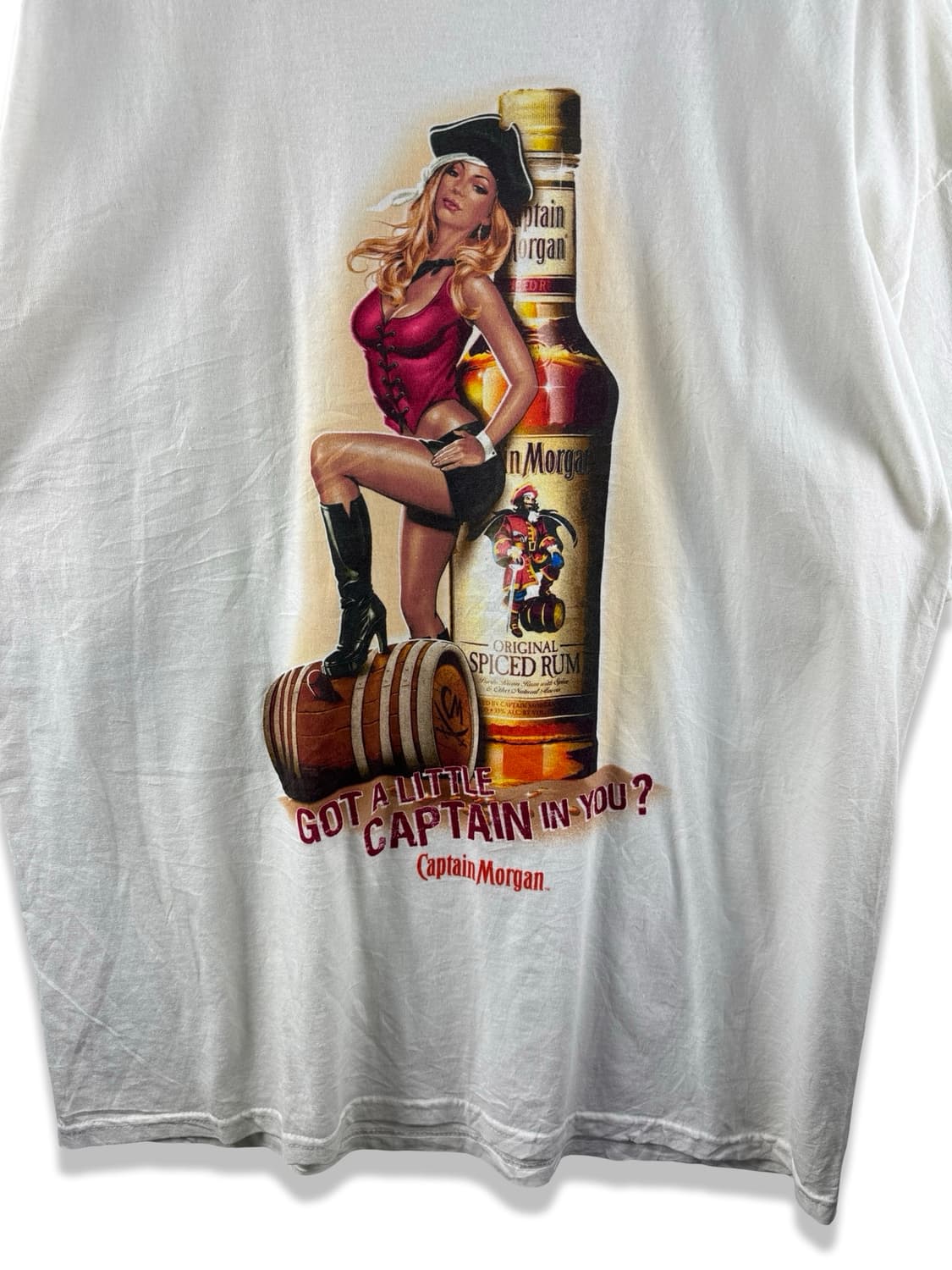 Captain Morgan 럼주 그래픽 티셔츠3883 상품이미지4