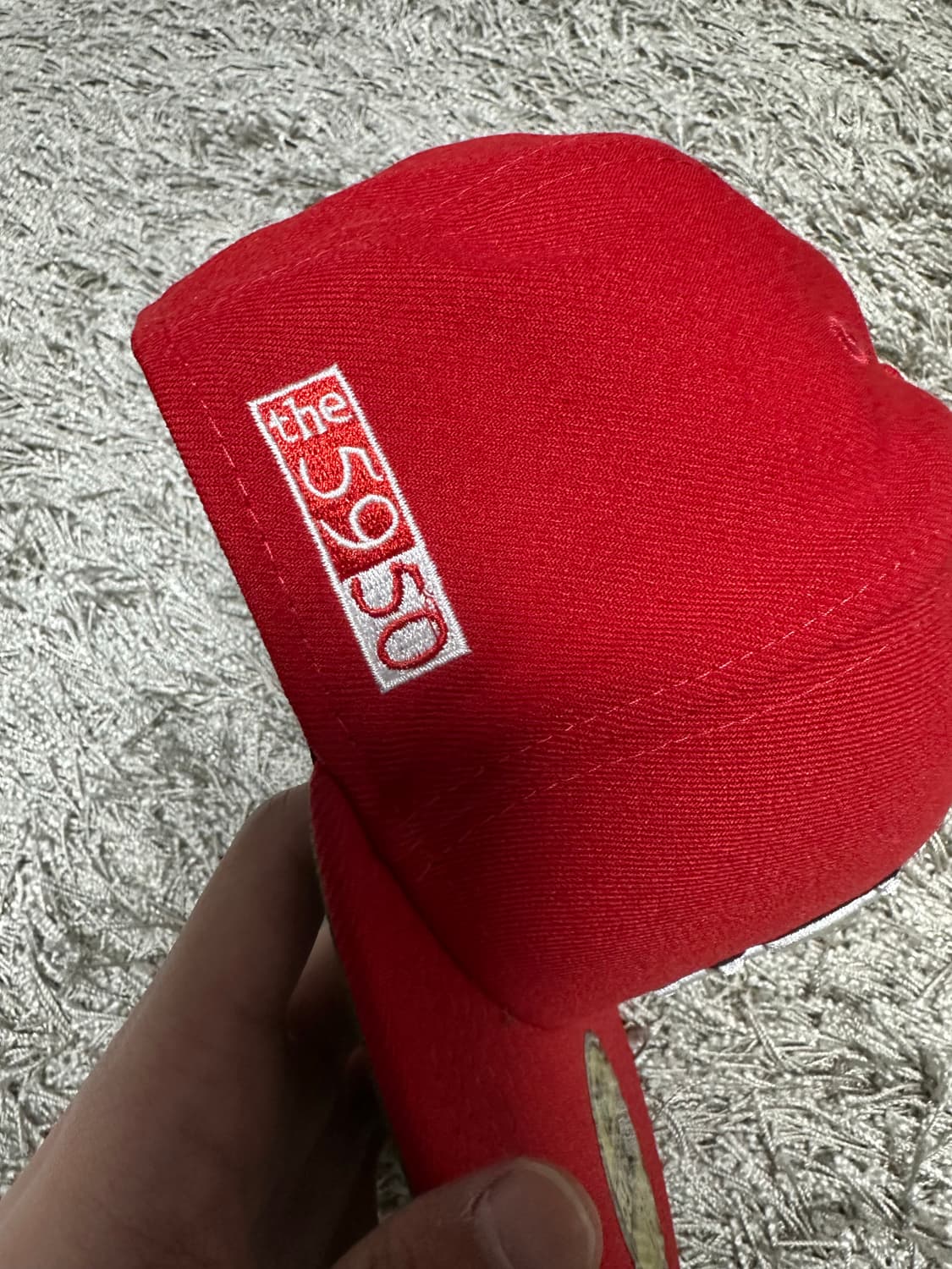 [7 5/8 , 60.6] 뉴에라 59fifty 5950 레드 상품이미지2