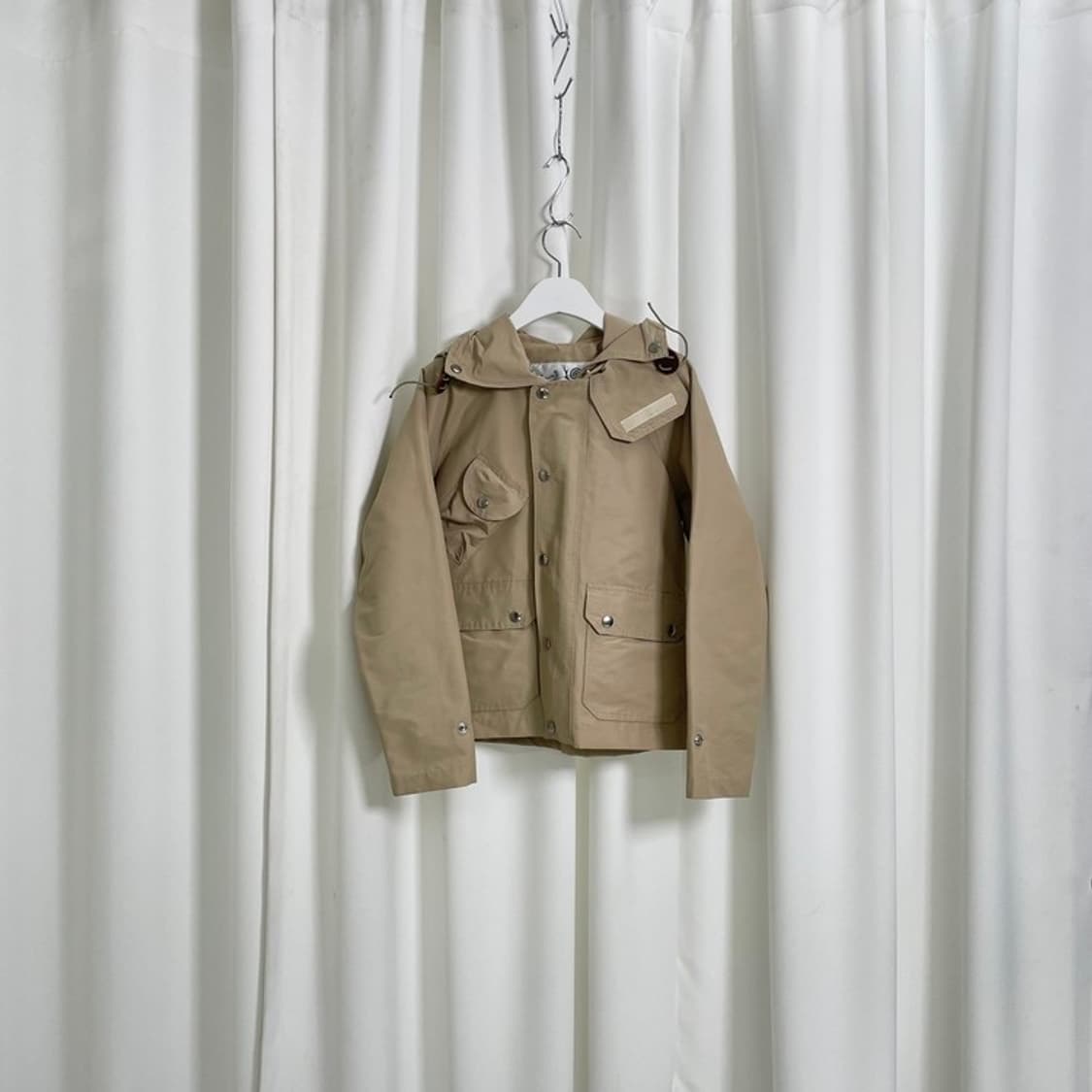 베이지 코튼 마운틴 파카 상품이미지1
