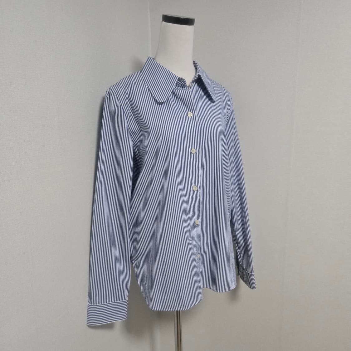 코스 스트라이프 코튼 셔츠 / 여성 셔츠/ 여자 셔츠  상품이미지8