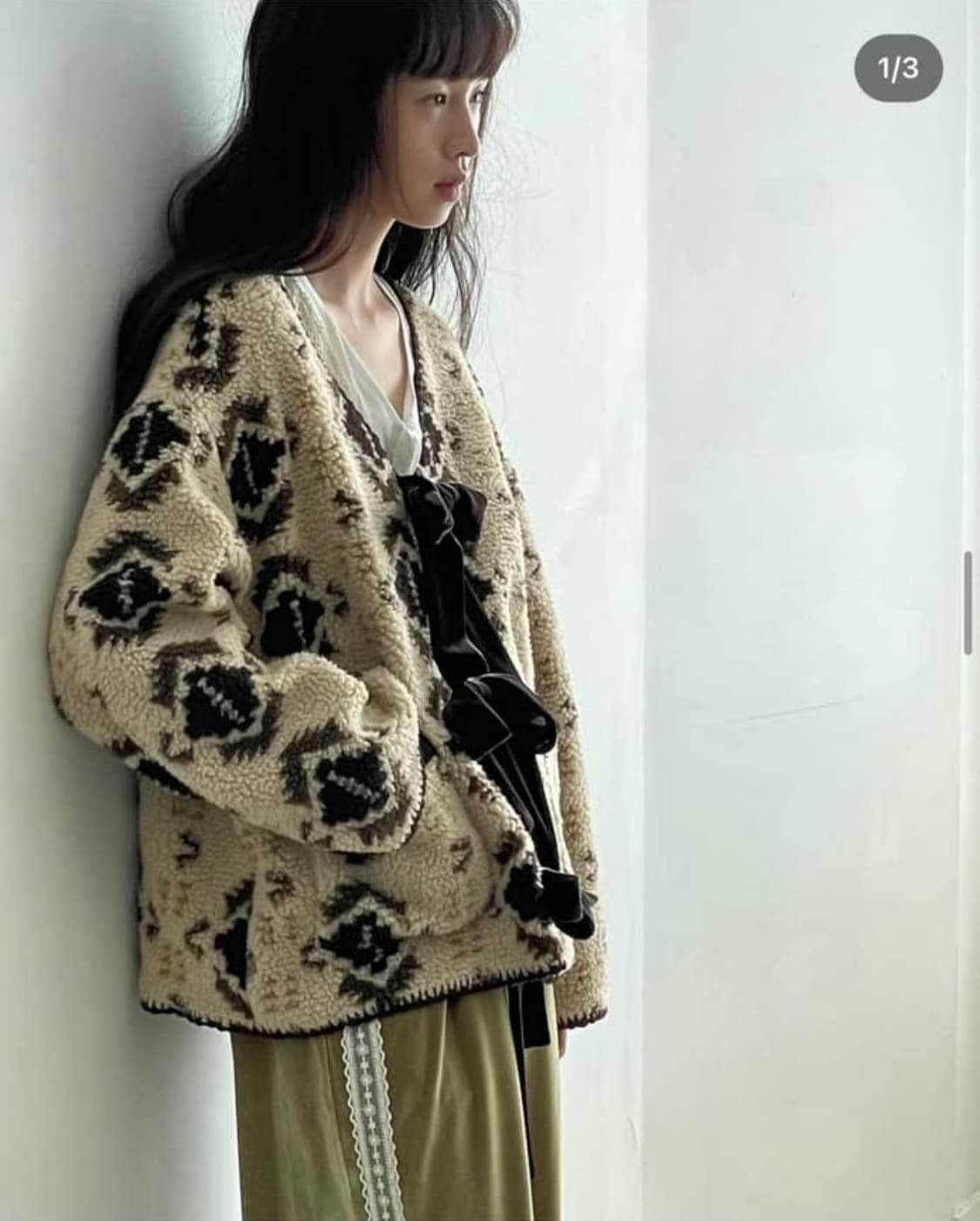 호쿠스포쿠스 노르딕 플리스 가디건 상품이미지3