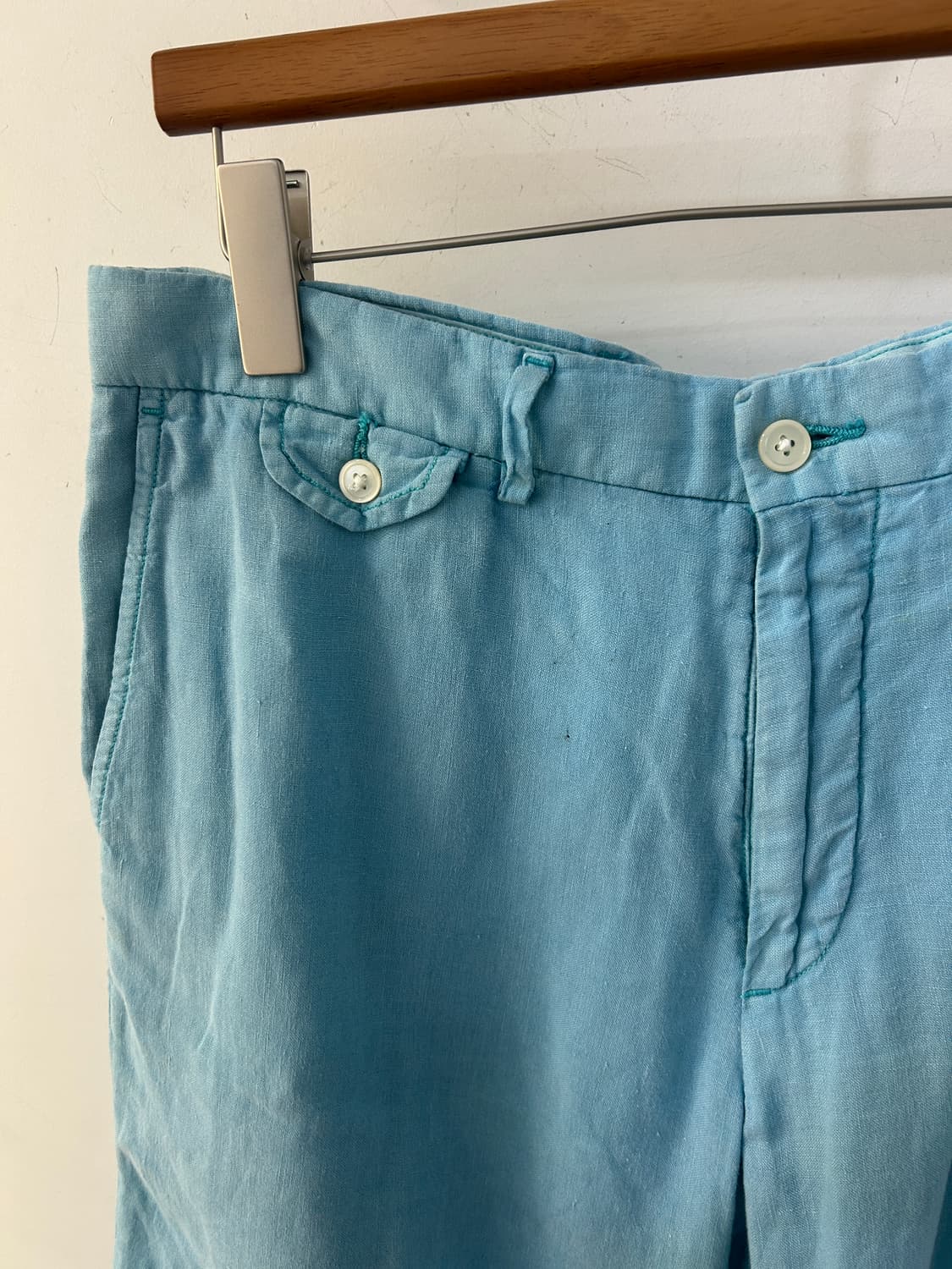 폴로 랄프 로렌 스트레이트 핏 린넨 혼방 쇼츠 상품이미지3