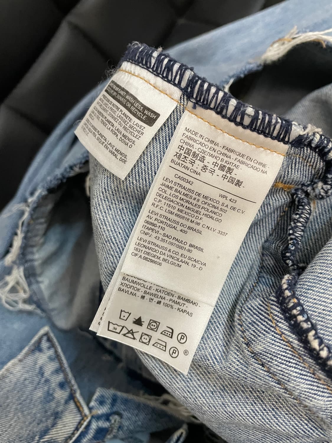 리바이스 알터드 트러커 데님 자켓 상품이미지6