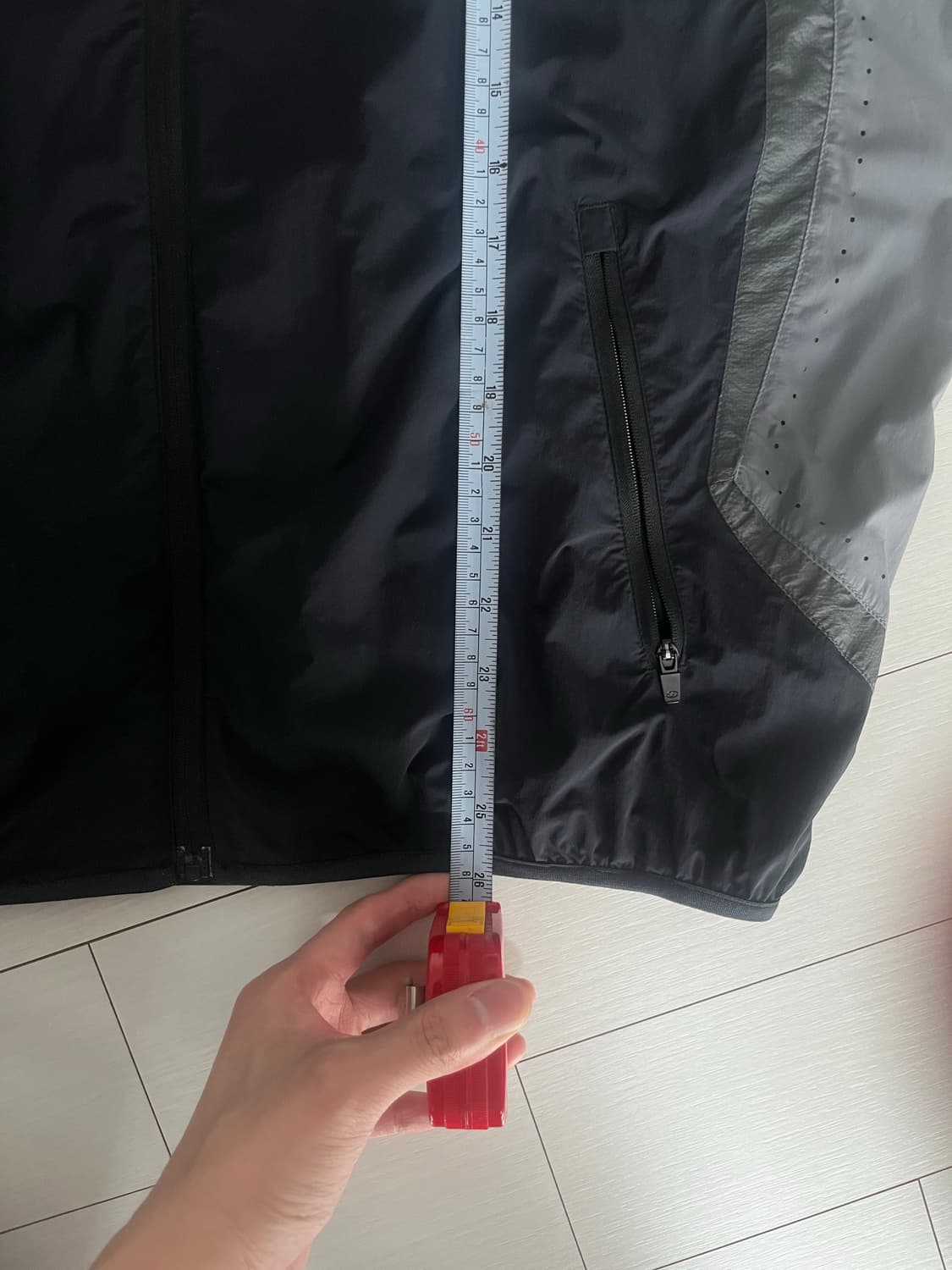 산산기어 러닝자켓 블랙 2사이즈 상품이미지7